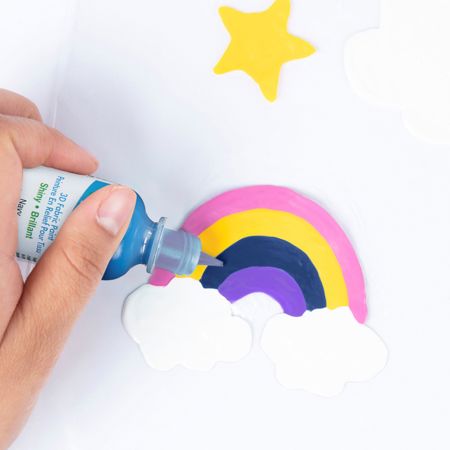 Picture of 54125 3D Fabric Paint Navy 1 oz.