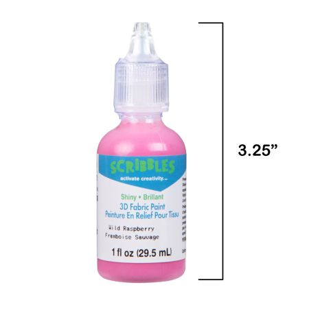 Picture of 12639 3D Fabric Paint Wild Raspberry 1 oz.