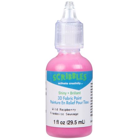 Picture of 12639 3D Fabric Paint Wild Raspberry 1 oz.