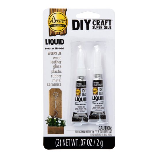 Picture of 40686 Aleene's DIY Craft Super Glue Liquid .07 oz. 2 Pack