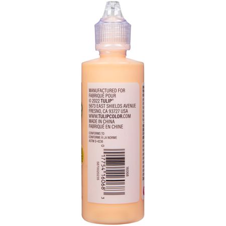 Picture of 16068 Tulip Dimensional Fabric Paint Glow Orange 4 oz.