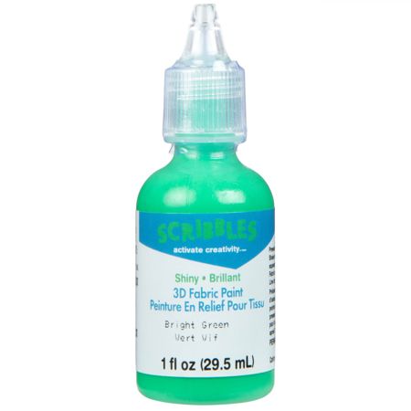 Picture of 54134 3D Fabric Paint Bright Green 1 oz.