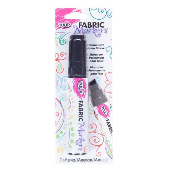 Picture of 27384 Tulip Fabric Marker Fat Black