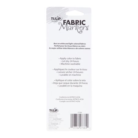 Picture of 27384 Tulip Fabric Marker Fat Black