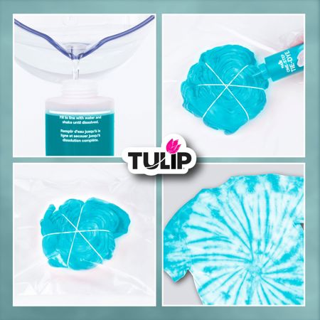 Picture of 28937 Teal 1-Color Tie-Dye Kit