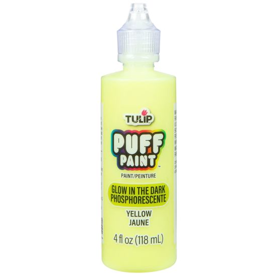 Picture of 16067 Tulip Dimensional Fabric Paint Glow Yellow 4 fl. oz.