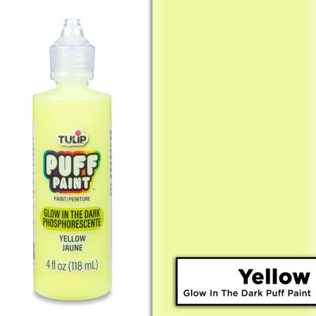 Picture of 16067 Tulip Dimensional Fabric Paint Glow Yellow 4 fl. oz.