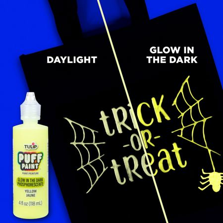 Picture of 16067 Tulip Dimensional Fabric Paint Glow Yellow 4 fl. oz.