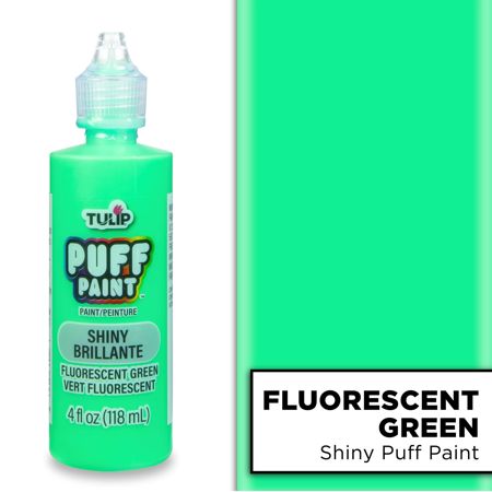 Picture of 41412 Tulip Dimensional Fabric Paint Slick Fluorescent Green 4 oz.