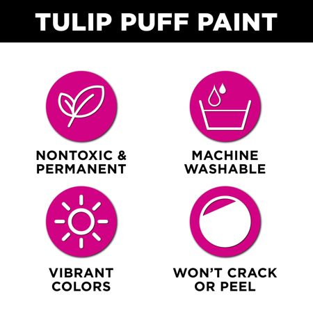 Picture of 41402 Tulip Dimensional Fabric Paint Slick Deep Red 4 oz.