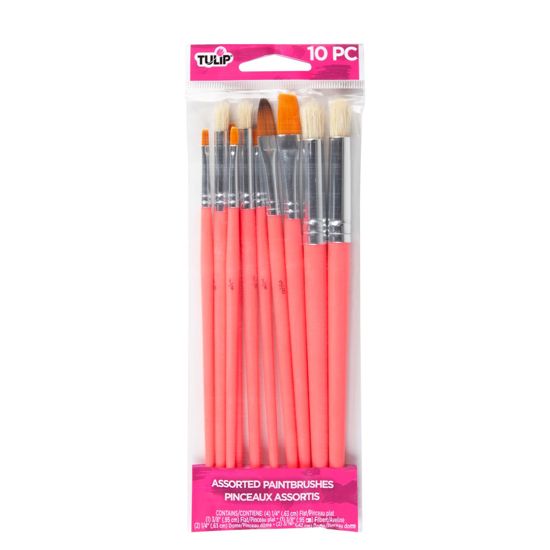 Picture of 40778 Tulip® Assorted Paintbrushes 10 Pack