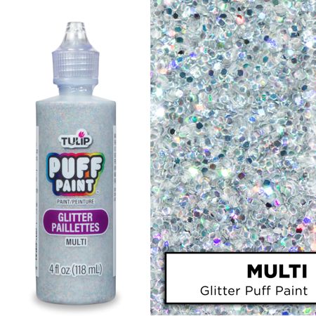 Picture of 41310 Tulip Dimensional Fabric Paint Glitter Multi 4 oz.
