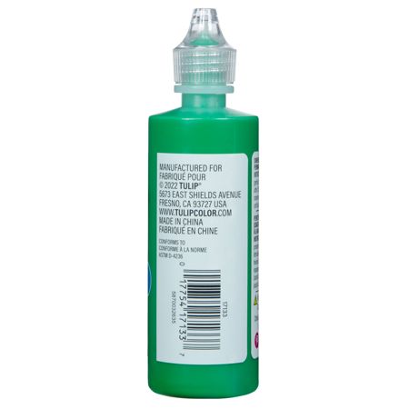 Picture of 17133 Tulip Dimensional Fabric Paint Puffy Green 4 oz.