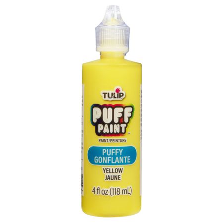 Picture of 17131 Tulip Dimensional Fabric Paint Puffy Yellow 4 oz.