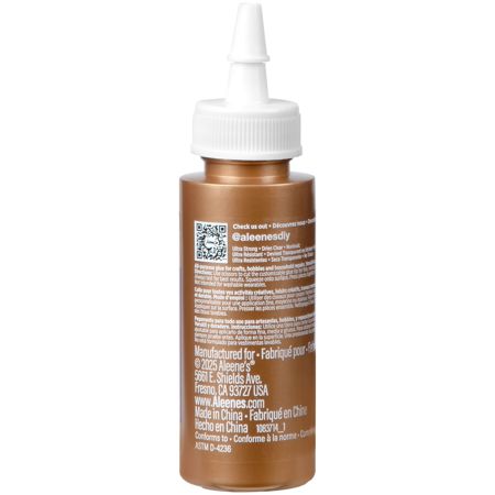 Picture of 15600 Aleenes Original Tacky Glue 2 fl. oz. (back of bottle)